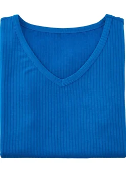 Damen LAURINA Shirt mit V-Ausschnitt