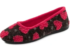 Damen LAURINA , stylische Damen-Ballerinas, mit Herzchen-Dessin
