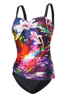Damen LAURINA Tankini mit verstell- und abnehmbaren Trägern und Softschalen