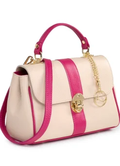 Damen LAURINA Tasche aus genarbtem Kalb-Nappaleder