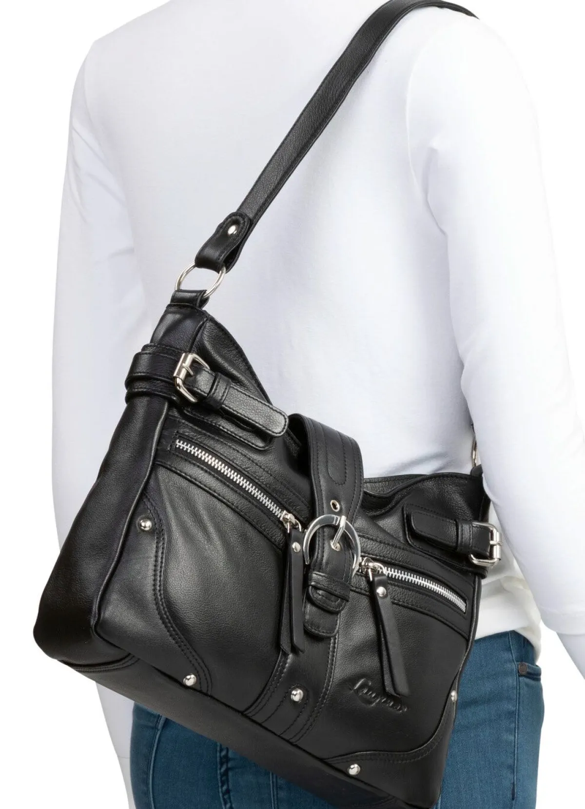 Damen BADER Laurina, Tasche, Damen, aus Leder