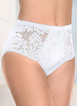 Damen LAURINA Viererpack Slips mit Elastikspitze