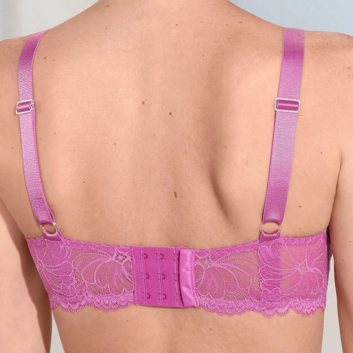 Damen LAURINA Zweierpack BH aus zarter Elastikspitze