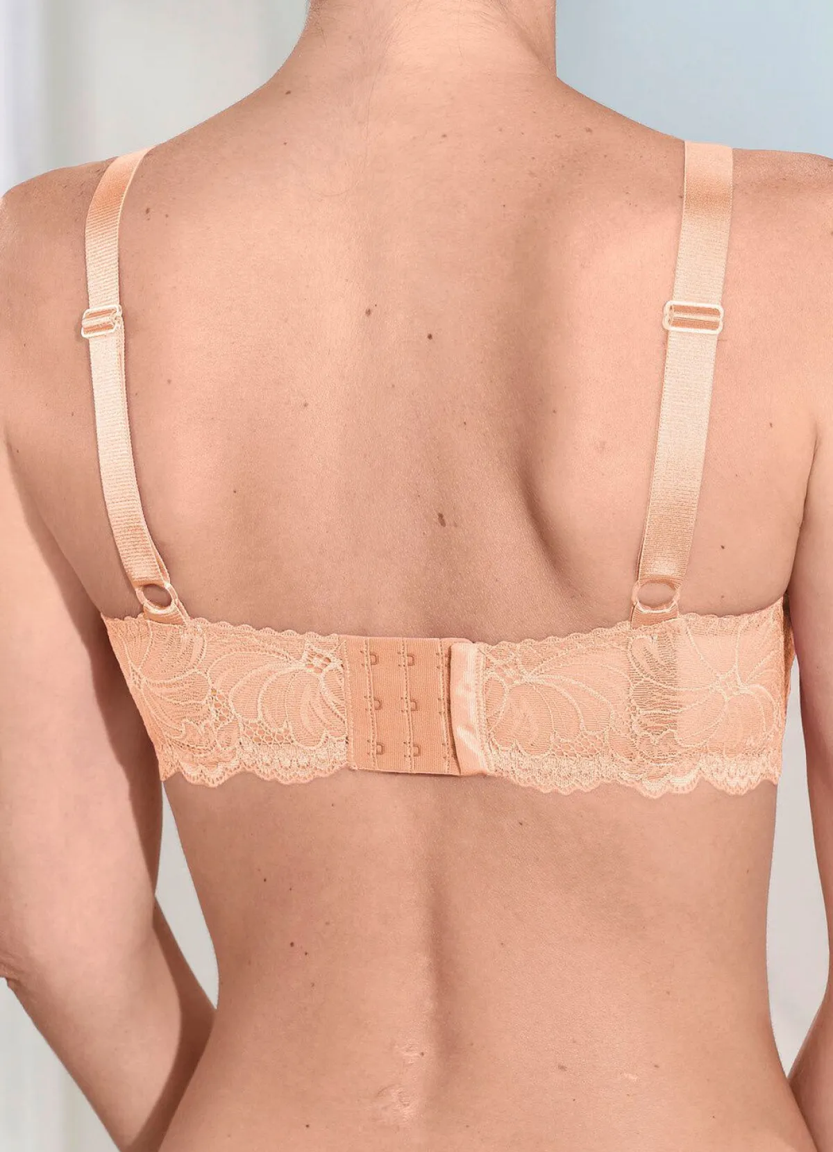Damen LAURINA Zweierpack BH aus zarter Elastikspitze