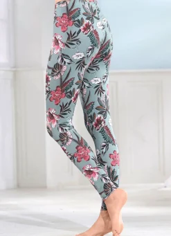 Damen LAURINA Zweierpack Leggings mit bequemem Dehnbund