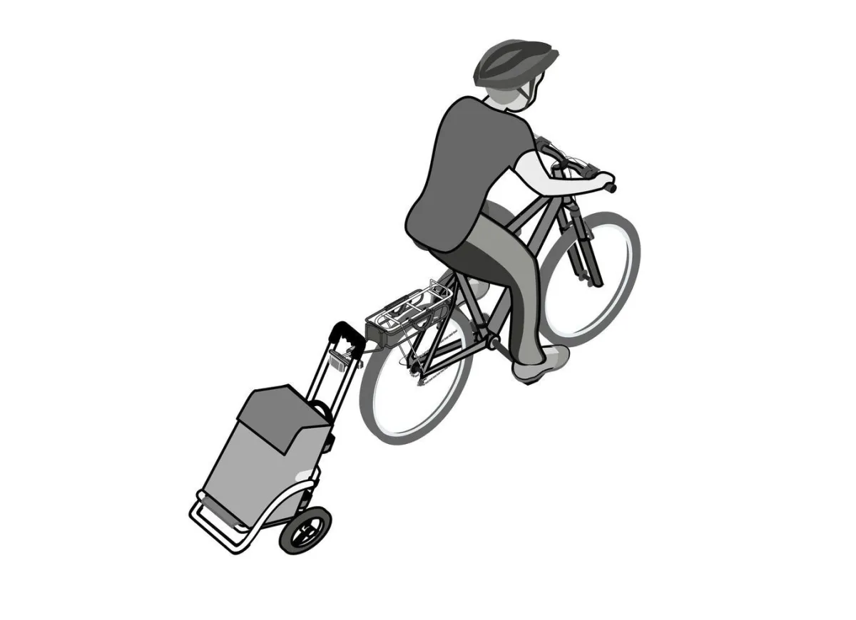 ANDERSEN Leichter und leiser Einkaufsroller Royal Shopper