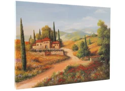 BADER Leinwand Bild „Weg in der Toscana"