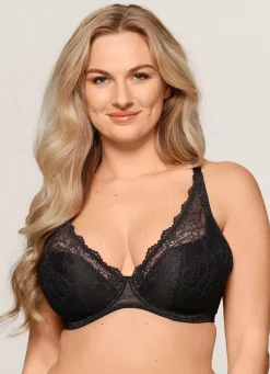Damen BADER LingaDore Bügel-BH mit zarter Elastikspitze