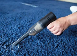 LIVINGTON Pocket Vac 2-in1 Mini-Akku-Handstaubsauger