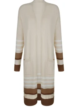 Damen BADER Long-Strickjacke mit Kaschmir