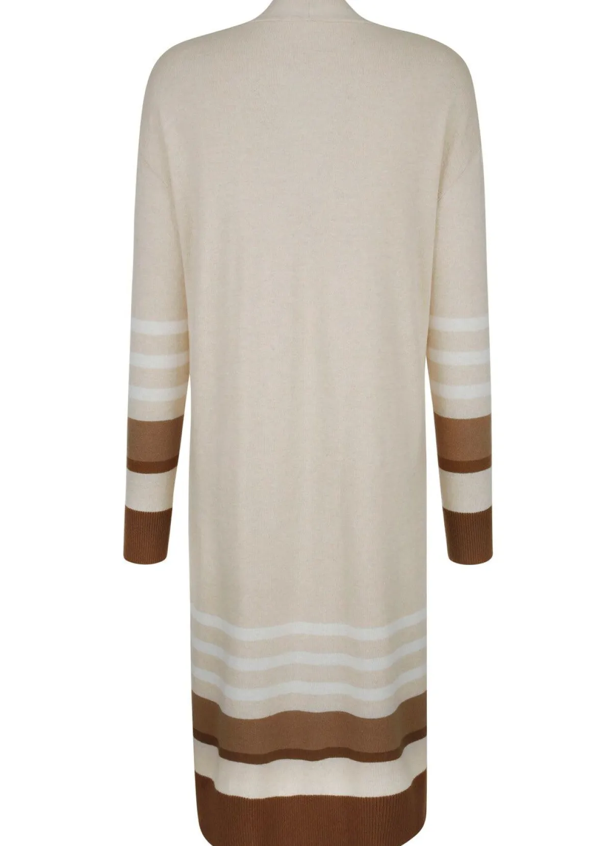 Damen BADER Long-Strickjacke mit Kaschmir