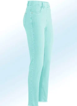 Damen ASCARI Magic-Jeans mit angesagtem Fransensaum