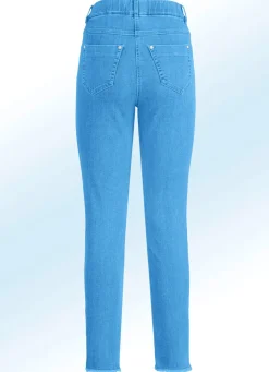 Damen ASCARI Magic-Jeans mit angesagtem Fransensaum
