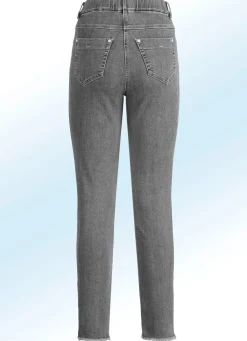 Damen ASCARI Magic-Jeans mit angesagtem Fransensaum