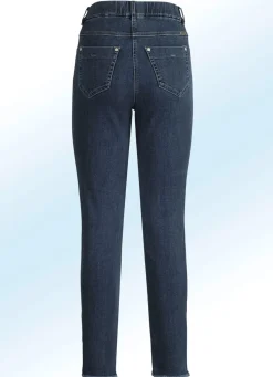 Damen ASCARI Magic-Jeans mit angesagtem Fransensaum