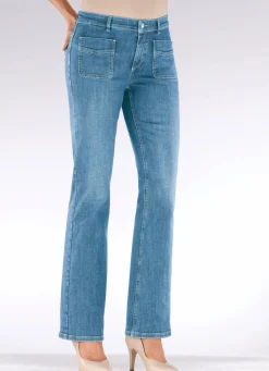 Damen ASCARI Magic-Jeans mit ausgestellter Beinweite