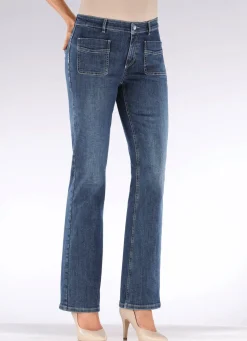 Damen ASCARI Magic-Jeans mit ausgestellter Beinweite