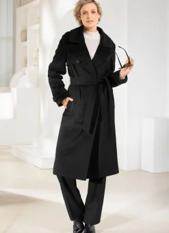 Damen BADER Mantel mit Gürtel in Trench-Optik