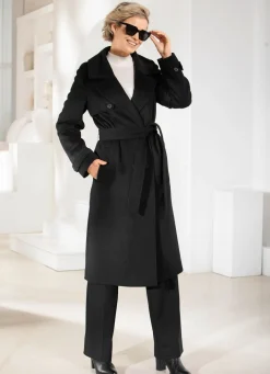 Damen BADER Mantel mit Gürtel in Trench-Optik