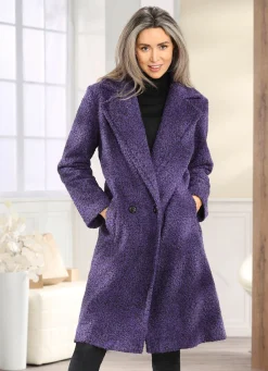 Damen BADER Mantel mit Knopfleiste