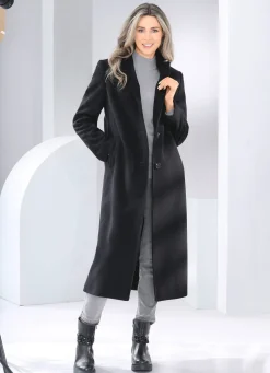 Damen BADER Mantel mit Knopfleiste
