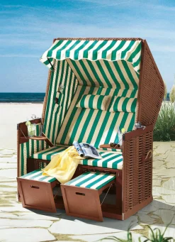BADER Maritimer Strandkorb