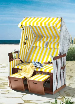 BADER Maritimer Strandkorb