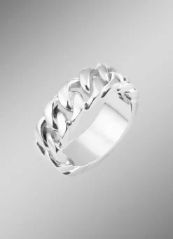 Herren BADER Markanter Herrenring in Ketten-Design