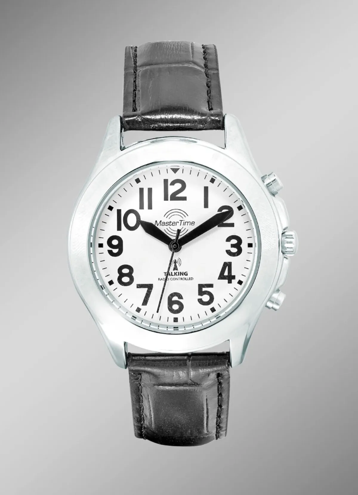 Damen MASTER TIME Funk-Damenuhr mit sprechender Zeitansage