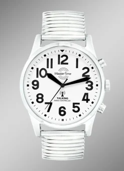 Herren MASTER TIME Funk-Herrenuhr mit sprechende Zeitansage