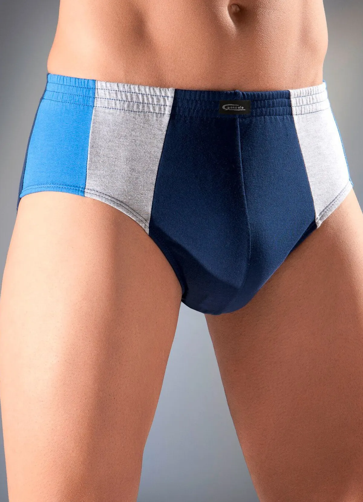 Herren BADER Mehrfachpack Slips mit seitlichen Einsätzen