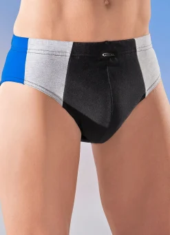 Herren BADER Mehrfachpack Slips mit seitlichen Einsätzen