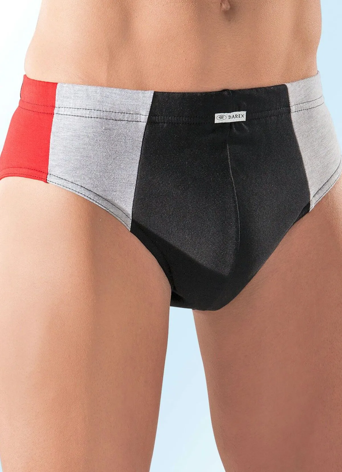 Herren BADER Mehrfachpack Slips mit seitlichen Einsätzen