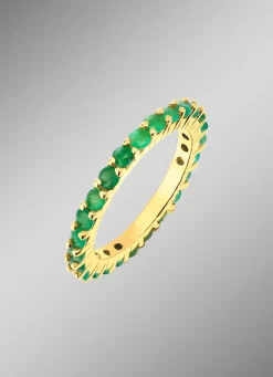 Damen BADER Memoire-Ring mit Smaragd