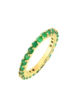 Damen BADER Memoire-Ring mit Smaragd