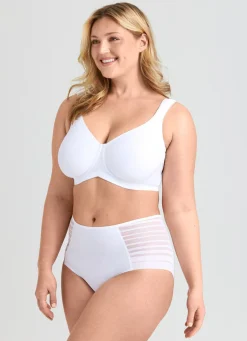 Damen MISS MARY BH mit halbtransparenten Einsätzen