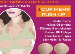 Damen MISS PERFECT Wow 2 Go-Eine-Größe-mehr-BH-Einlagen