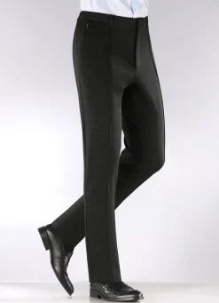 Herren KLAUS MODELLE MADE IN GERMANY Modische "Klaus Modelle"-Hose mit Dehnbund in 4 Farben