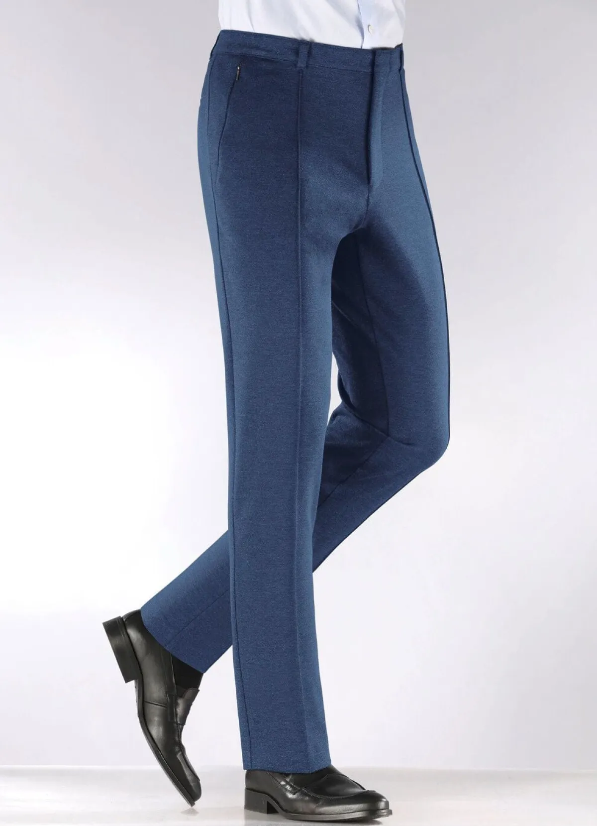 Herren KLAUS MODELLE MADE IN GERMANY Modische "Klaus Modelle"-Hose mit Dehnbund in 4 Farben