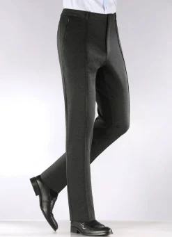 Herren KLAUS MODELLE MADE IN GERMANY Modische "Klaus Modelle"-Hose mit Dehnbund in 4 Farben