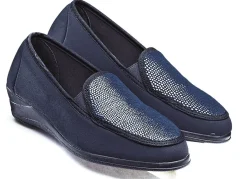 Damen BADER Mokassin in eleganter Krokooptik