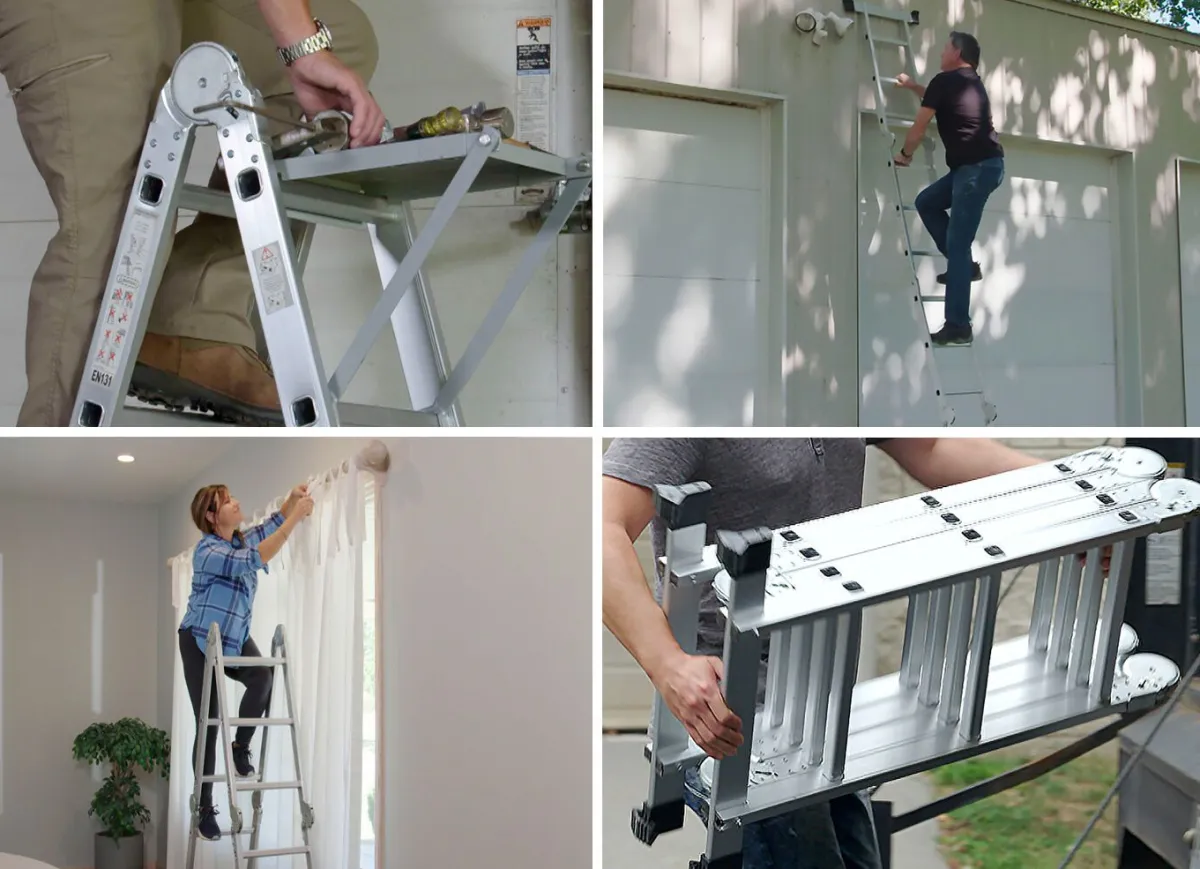 MEDIA SHOP Multifunktionale Allzweck-Leiter Hammersmith Super Ladder