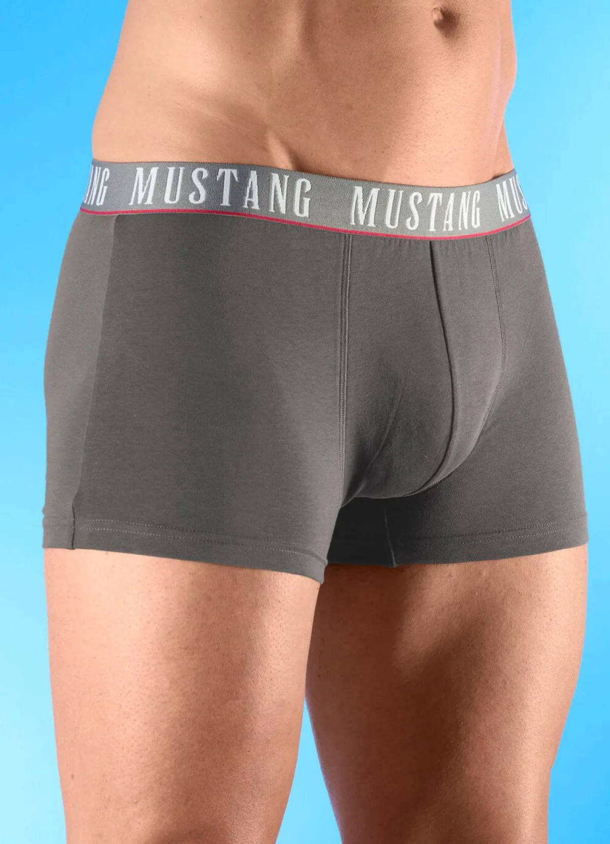 Herren MUSTANG Dreierpack Pants mit Elastikbund
