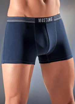 Herren MUSTANG Dreierpack Pants, uni