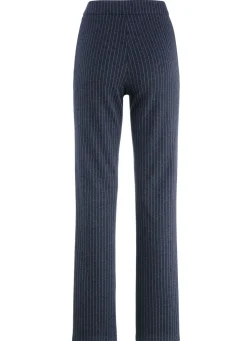 Damen KLAUS MODELLE MADE IN GERMANY Nadelstreifenhose in modischer Weite