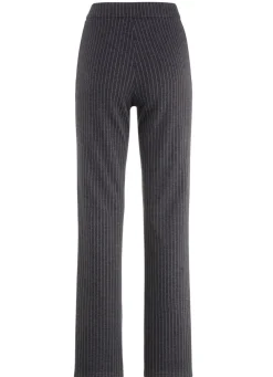 Damen KLAUS MODELLE MADE IN GERMANY Nadelstreifenhose in modischer Weite