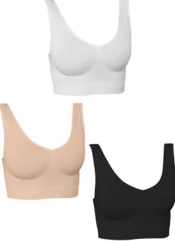 Damen BADER Nahtoser Komfort-BH 3er-Set