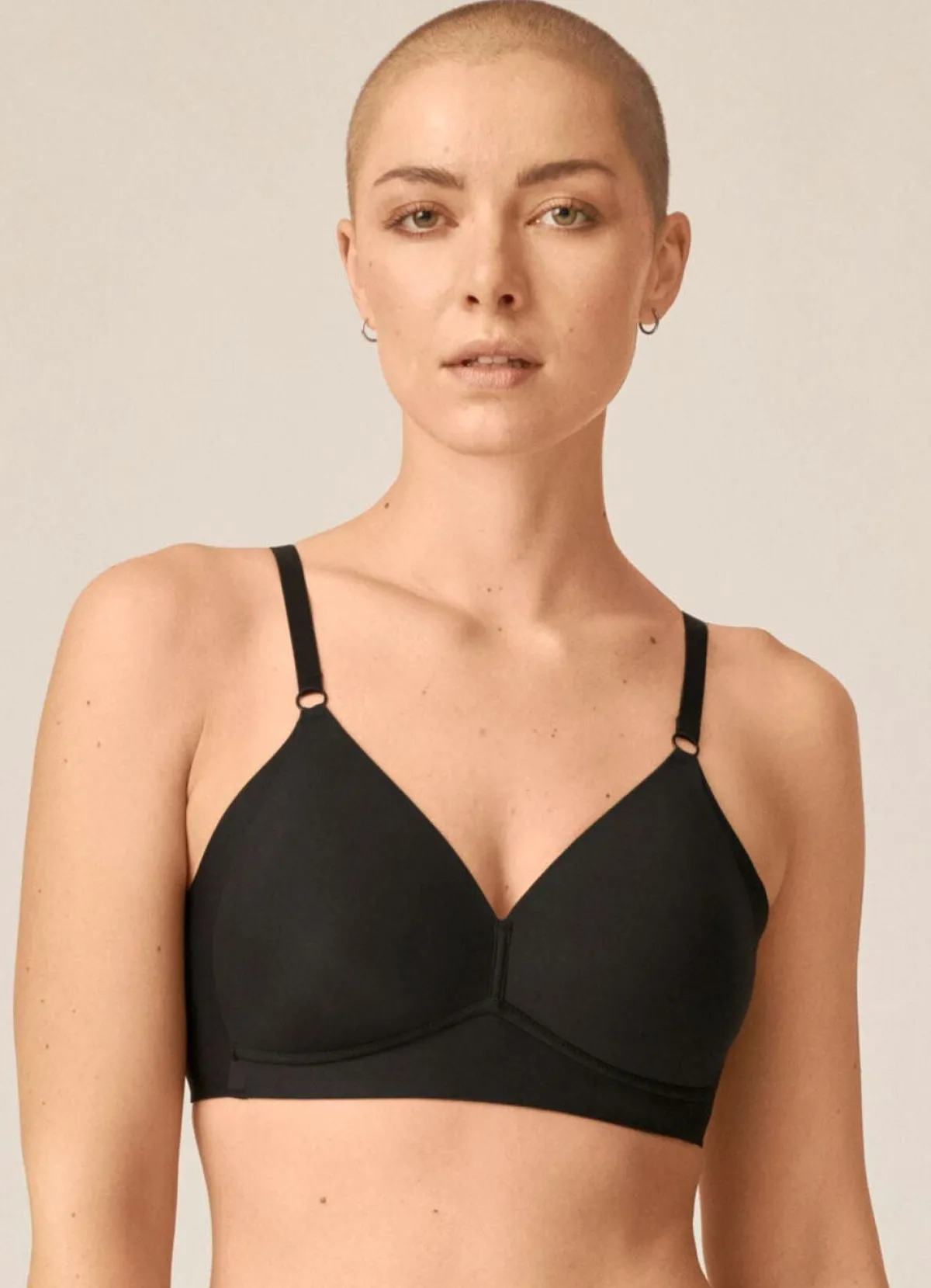 Damen BADER Naturana BH mit gepolsterten Cups