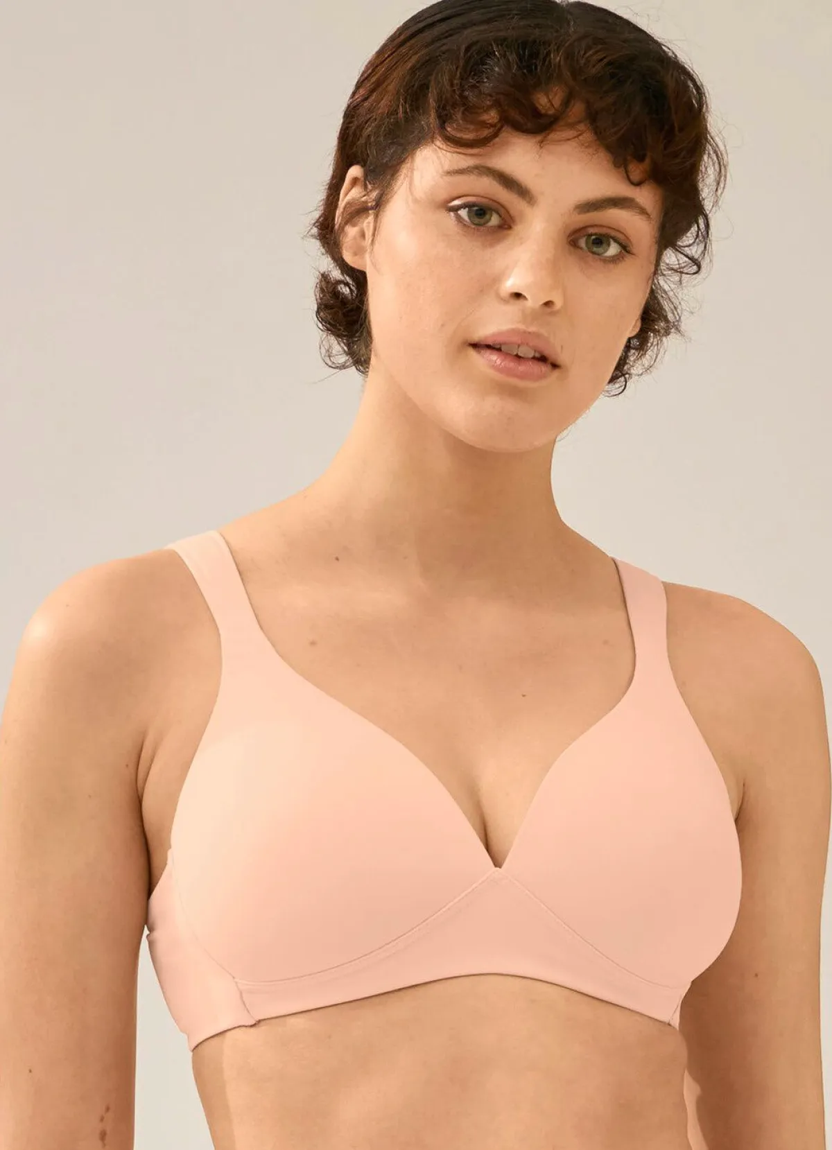 Damen BADER Naturana BH mit weich gepolsterten Cups