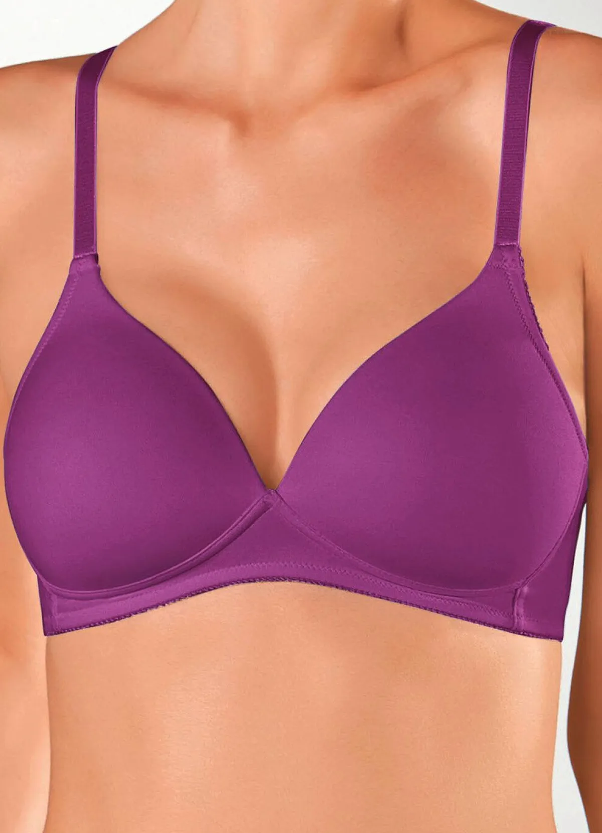 Damen BADER Naturana Zweierpack BH mit gepolsterten Cups